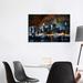 iCanvas New York City, New York Nebula Skyline - Graphic Art Print Canvas/Metal in Black/Brown | 26" H x 40" W x 1.5" D | Wayfair SKY51-1PC6-40x26