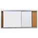 AARCO Horizontal Sliding Unit Metal in White | 48" H x 96" W | Wayfair HSU48-2