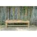 Anderson Teak Casablanca Teak Picnic Outdoor Bench in Brown | Wayfair BH-459B