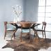 Langley Street® Norcross 5 Piece Dining Set Wood/Upholstered in Brown | 30" H x 59" L x 35" W | Wayfair LGLY4550 34450437