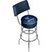 Trademark Global NBA 31" Swivel Bar Stool Metal in Gray | Wayfair NBA1100-WW3