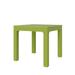 Ebern Designs Sherrick 31.5 L x 31.5 W Outdoor Table Plastic in Green | 29.5 H x 31.5 W x 31.5 D in | Wayfair 9AD75872B78D4D9DB938D61F628922A9