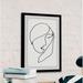 Latitude Run® 'Sleeping Momma' Framed Drawing Print Paper, Wood in Gray | 18" H x 12" W | Wayfair LTTN5299 45490073