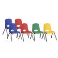 Factory Direct Partners Plastic Classroom Chair Plastic | 12" | Wayfair 10362-AS