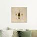 Art Remedy Drinks & Spirits Sai Prosecco Italiano White Wine - Graphic Art Print Canvas in Gray/Green/Yellow | 20" H x 20" W x 1.5" D | Wayfair