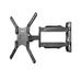 Kanto Full Motion Mount for 26"-55" Flat Panel TV, Steel in Black | Wayfair M300