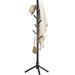 Latitude Run® en Coat Rack Stand w/ 8 Hooks New Zealand Pine Adjustable Coat Standing Tree Easy Assembly For Coats, Hats | Wayfair