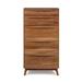 Copeland Furniture Catalina 5 Drawer Chest Wood in Brown | Wayfair 2-CAL-50-04