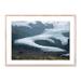 Four Hands Art Studio 'The Flow of Iceland I' by Michael Schauer - Picture Frame Photograph Print on Paper Metal in Brown/Gray/White | Wayfair