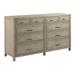 Birch Lane™ Damien 8 Drawer 67.3" W Dresser Wood in Brown | 39 H x 67.25 W x 20 D in | Wayfair 3BE08631D895454AA2B6072CA44A8357