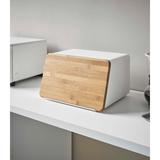 Yamazaki Home Tower Bread Box Metal in White | 7.28 H x 12.4 W x 9.65 D in | Wayfair 5290