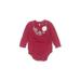 Baby Gap Outlet Long Sleeve Onesie: Red Baroque Print Bottoms - Size 6-12 Month
