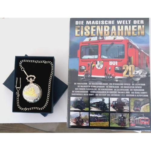 Die Welt der historischen Dampflok und Eisenbahn - 20er-Schuber, 20 DVD (DVD) - VZ-Handelsgesellschaft