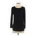 J.Crew Mercantile Long Sleeve T-Shirt: Black Tops - Women's Size Small