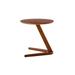 COOLMORE Side Table Round, Small Accent Table Modern End Table for Living Room /Bedroom/ Office