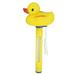 9.5" Yellow Duck Floating Swimming Pool Thermometer with Cord