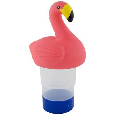 12" Pink Flamingo Floating Pool Chlorine Dispenser