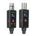 Meterk UHF Microphone Wireless System Moving CoilCapacitor Microphone Wired to Wireless System Multifunctional 2.4G Wireless Adaptor for Signal Transmission