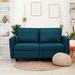 Sofa with Storage, Upholstered Sofa Couch with Modern Linen Fabric, 2-seat Sofas for Apartment, Living Room