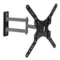 Fixed TV Wall Mount Bracket For 23-55in LED/LCD/PLASMA Flat TV VESA 400x400mm 8 Tilt 90 Swivel