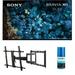 Sony XR83A80L 83 inch 4K HDR OLED Smart Google TV with PS5 Features with a Walts Large/Extra Large Full Motion Mount for 43 Inch-90 Inch Compatible TV s and Walts HDTV Screen Cleaner Kit (2023)