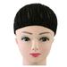 Bestonzon 1PC Easier Sew Black Cornrow Braids Crochet Wig Caps Elastic Sew Dome Net Wig Caps for Making Braiding Wigs - Size S