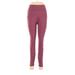 Track Pants - Mid/Reg Rise: Pink Activewear - Women's Size Medium