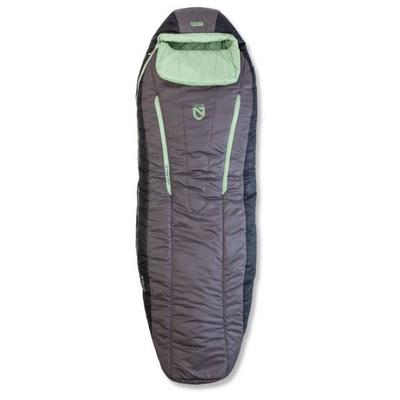 Nemo - Women's Forte Endless Promise 35 - Kunstfaserschlafsack Gr Long Zip: Right Grau/Grün Image
