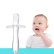 Baby Molar Stick Liquid Silicone Teething Toy Anti-Swallow Oral Care Baby Chewing Training Newborn