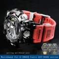 For Casio G-SHOCK 2nd generation Daniwang series GWG-2000 GST-B400 men's waterproof resin rubber