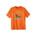 Men's Big & Tall Boulder Creek® Nature Graphic Tee by Boulder Creek in Moose (Size 5XL)