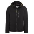 Camel Active Softshell-Jacke mit abnehmbarer Kapuze Herren black, Gr. 68, Polyester, Jacken outdoor