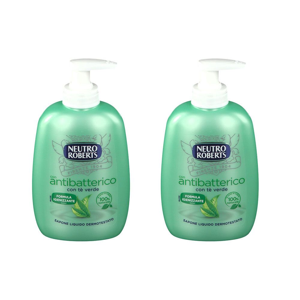 NEUTRO ROBERTS Antibatterico 2x200 ml Sapone liquido