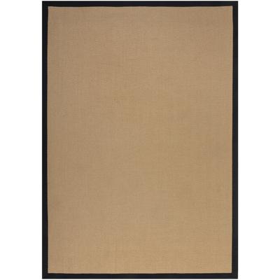 Teppich FLAIR RUGS "Kira", schwarz, B:160cm H:3mm L:230cm, Jute, Kunstfaser, Teppiche Image