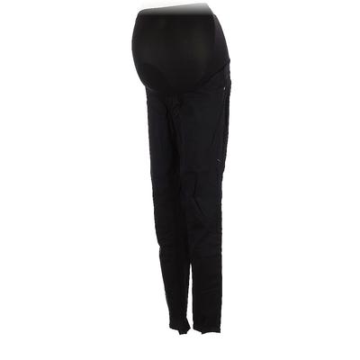 LED Luxe Essentials Denim Casual Pants: Black Bottoms - Women's Size X-Small Maternity