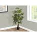 Primrue Maynard 47.25" Faux Areca Palm Plant in Cement Pot | 47.25 H x 27.5 W x 27.5 D in | Wayfair 2472B846AF624EB3855D83A99EA9CABF