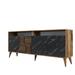 East Urban Home Adrius Console Table Wood in Brown | 30.9 H x 70.9 W x 13.8 D in | Wayfair 676BD2F4512E4FCC91D22BFA748D741C