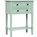 Alcott Hill® 31.12 x 31.12 x 12.89_Narrow Console Table, Living Room End Tables, Modern Coffee Table in Blue | Wayfair