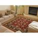 Red Square 7'9" Area Rug - Kaleen Tara Squa Bermuda Salsa Area Rug, Wool | Wayfair 7807-57-79