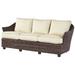 Woodard Sonoma Patio Sofa w/ Cushions Wicker/Rattan | Wayfair S561031-E-210