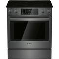 Bosch 800 Series 2 Piece Kitchen Package w/ 30" Slide-In Electric Range & 30" Over-the-Range Microwave, Stainless Steel | Wayfair