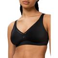 Triumph Womens True Shape Sensation Minimizer Bra - Black Polyamide - Size 36D