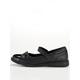 Everyday Narrow Fit Girls Mary Jane Leather School Shoes - Black