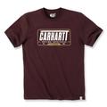 Carhartt Relaxed Fit Heavyweight Graphic T-shirt, rouge, taille M