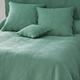 Boutis 250x250 vert eucalyptus en coton 370 g/m²