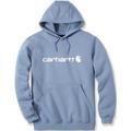 Carhartt Signature Logo Midweight Hoodie, blau, Größe S