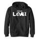 Marvel Jungen Loki Loki Logo Hoodie, Athletisch Heather, S