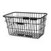 Basket Frame Basket Kids Adults Pet Carrier Front/Rear Storage Basket Cargo Rack for Picnic Grocery Shopping