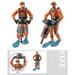 Swimmers Toy Miniature Figures Diver Diver Mini Decor Figurines Set Models People Figurines Decoration & Hangs My 2nd Christmas Ornament Statue Indoor Pug Garden Statue Outdoor