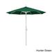 Havenside Home Pompano 7.5-foot Crank Lift Round Umbrella by Hunter Green